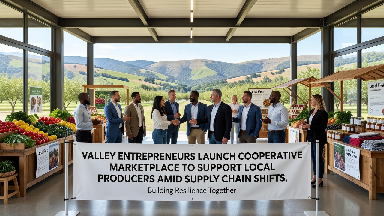 Valley Entrepreneurs Launch Cooperative Marketplace to Support Local Producers Amid Supply Chain Shifts